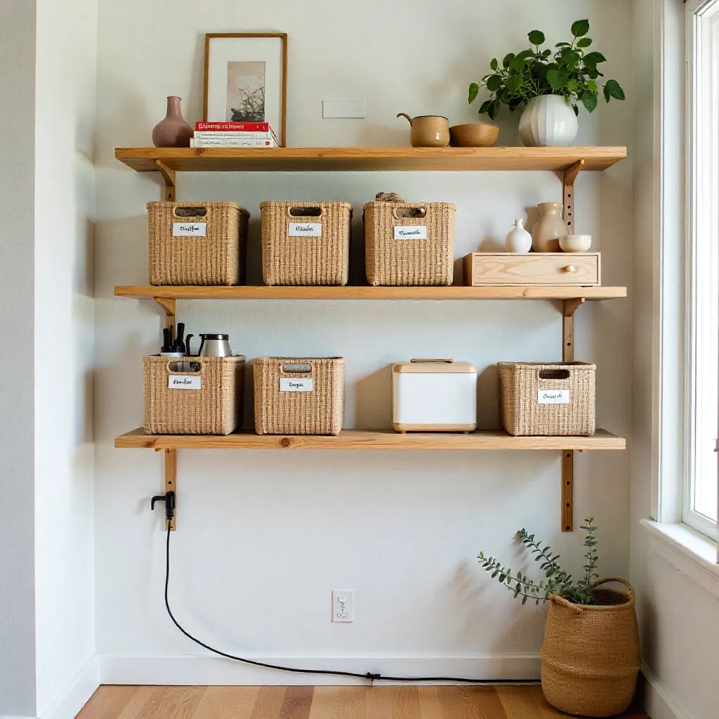 Storage containers and organization boxes