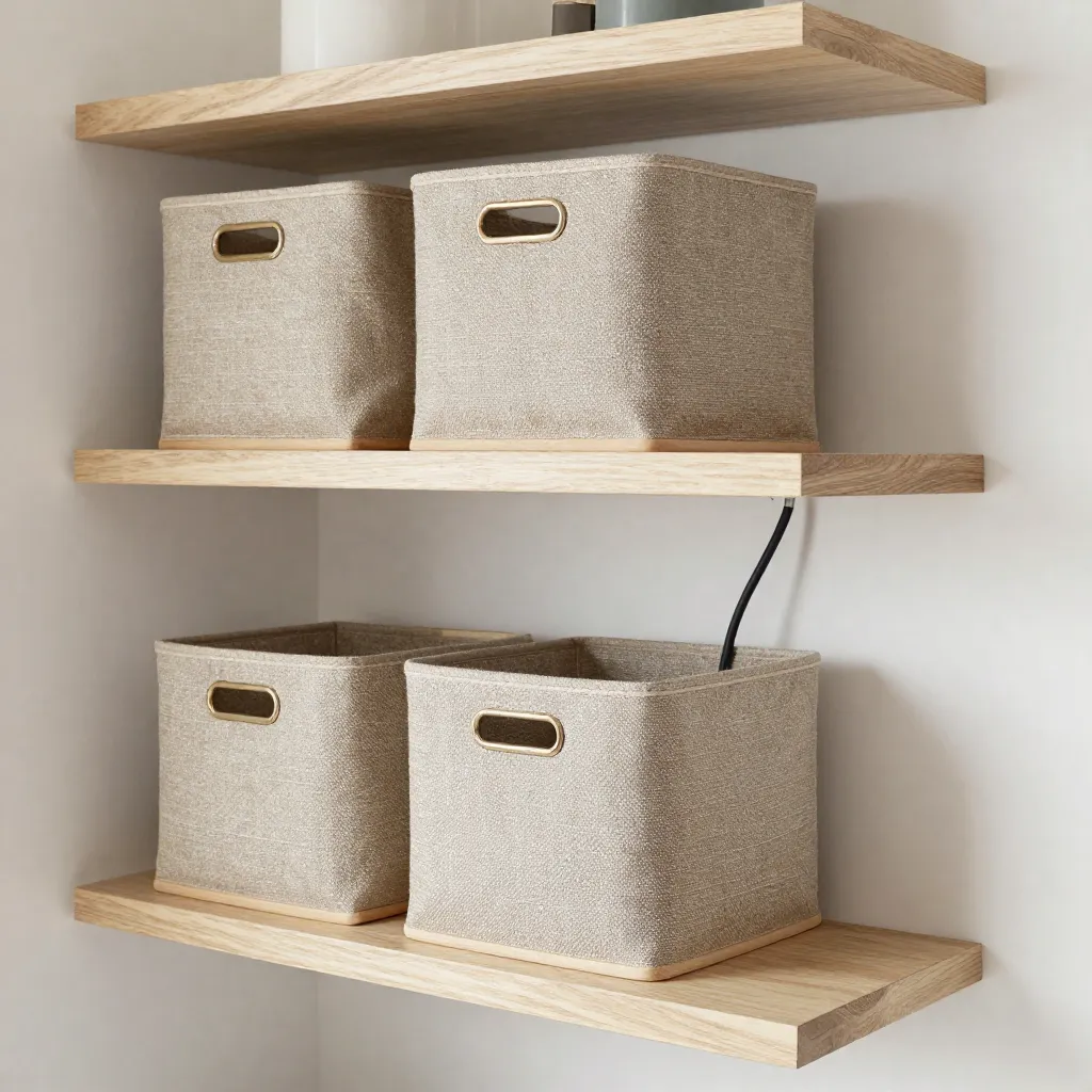 Basket storage organization set